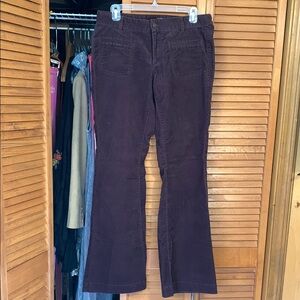 Loft Modern Flare Corduroy Pants